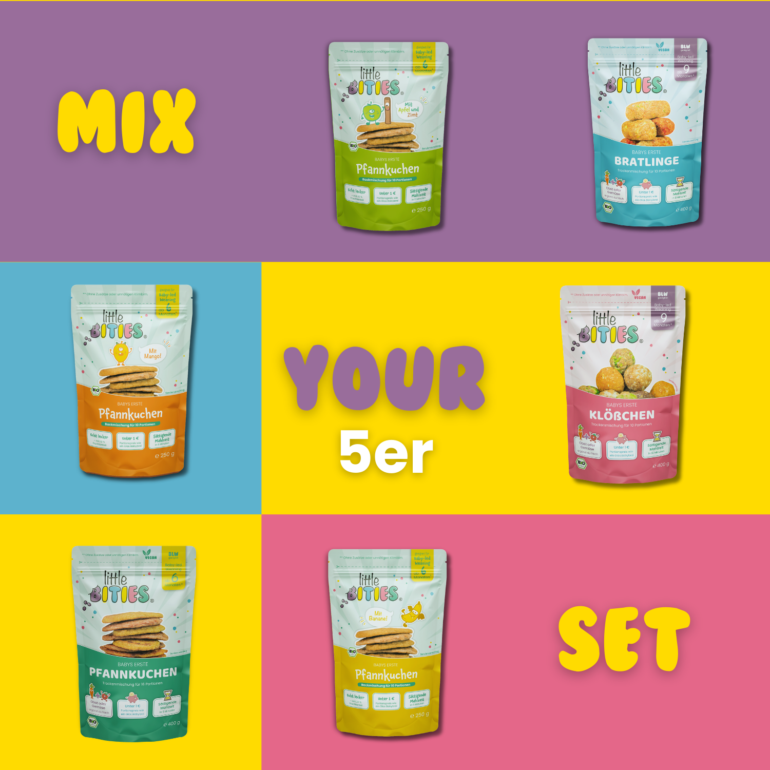 Mix & Match 5er Bundle – Misch dir dein Set