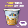 Heldenbecher Lilly Vanilly Grießbrei – Bio Grießbrei Cup für Kinder