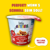 Heldenbecher Toni Tomatos Spirelli – Bio Pasta Cup für Kinder