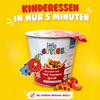 Heldenbecher Toni Tomatos Spirelli – Bio Pasta Cup für Kinder